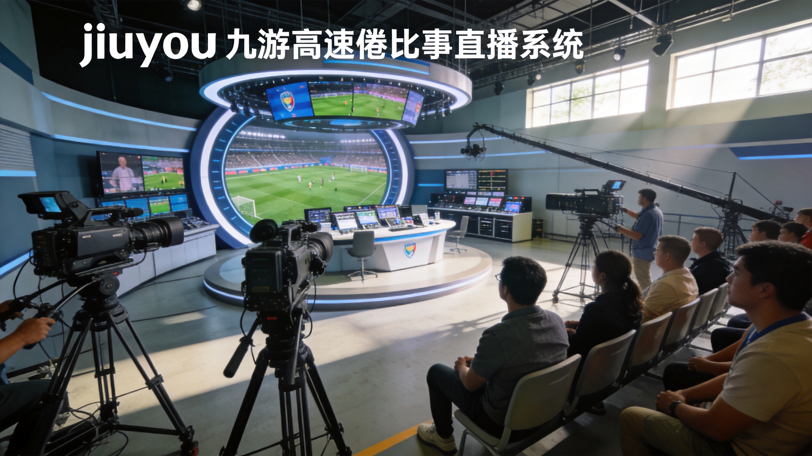 jiuyou九游高清赛事直播系统演播厅及多机位传输场景
